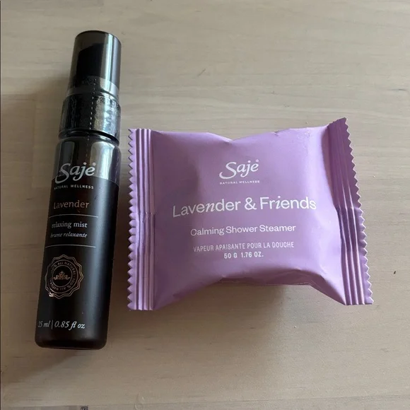 Saje Peppermint Halo, Lavender, lotion, & Peppermint Twist bundle - Picture 2 of 7